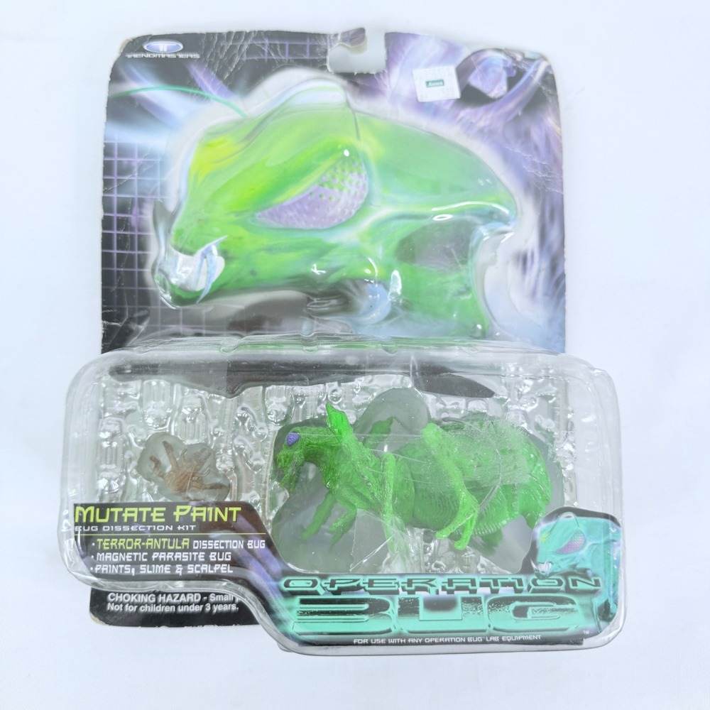 Trendmasters Operation Bug Mutate Paint Terror-Antula Dissection Kit 1999 Toy